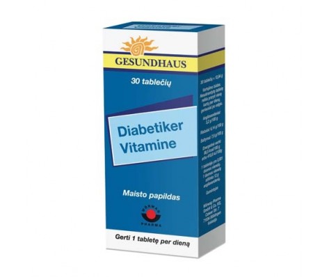 Diabetiker Vitamine+Minerale comp. N30+10 Cadou Doppelherz