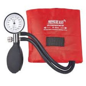 2 caurulīšu asinsspiediena mērītājs ar hromētu pārklājumu Pressure Man II Chrome-Line