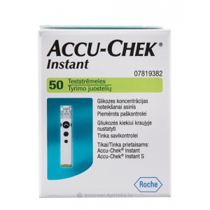 Accu-Chek Instant Strips teststrēmeles N50