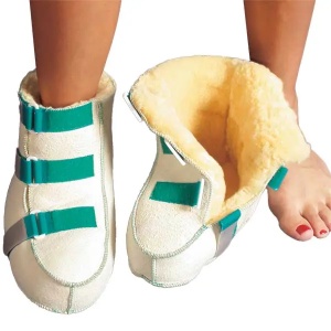 Sheepskin rehabilitation boot
