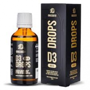 D3 vitamīna pilieni 400 IU