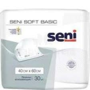 Gultas aizsargpalagi Seni Soft Basic N30 40x60