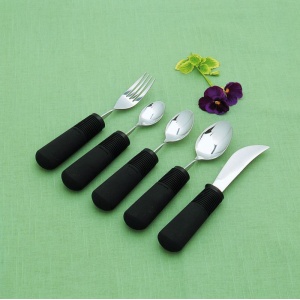 Ballasted BigGrip rubber cutlery