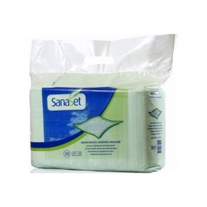 Inkontinences higiēnas paladziņš SANASET,60X60 N30