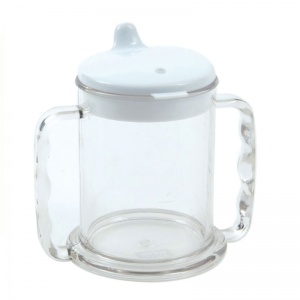 2-handle mug with wide base