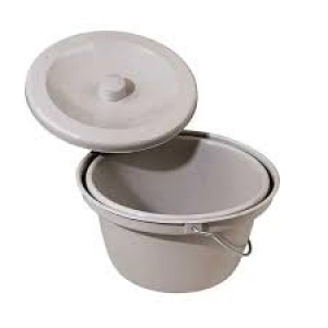 Kumodes krēsla spainis plastmasas