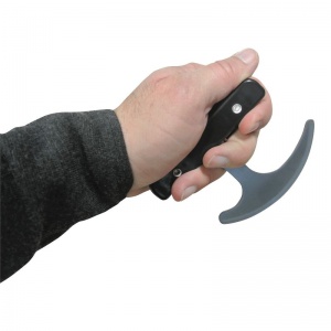 Tilting blade knife