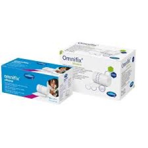 Omnifix Silicone Hartmann  ir pašlīmējoša, ādai draudzīga fiksācijas vilna.