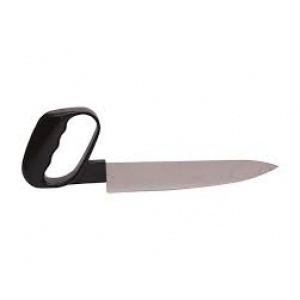 Chef's knife with round handle