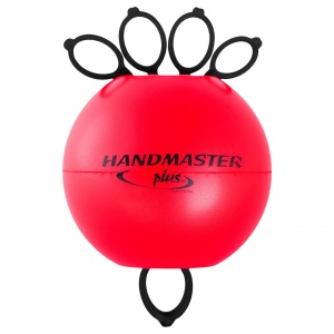 Rankos treniruoklis Handmaster Plus, raudona