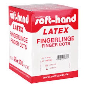 Soft-Hand Lateksa pirkstu paliktņi