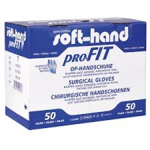 Soft-Hand pro-FIT Latekss - pulverveida