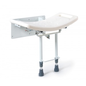WALL SHOWER BENCH WITH TIPS MOPEDIA