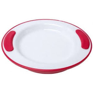 Thermomelamine plate with non-slip ring 201