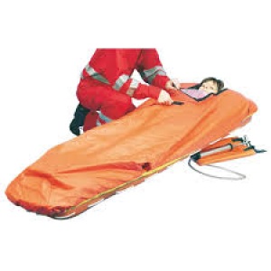 Cover With viewing window for transporting the patient in all weather conditions.